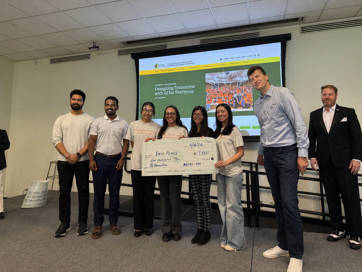 Hackathon First Place Winners