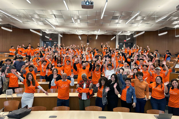 AI hackathon group photo