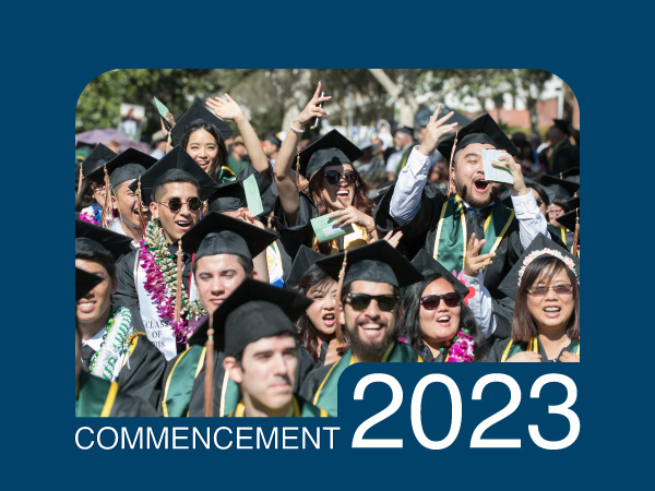 Class of 2018 students celebrating during commencement