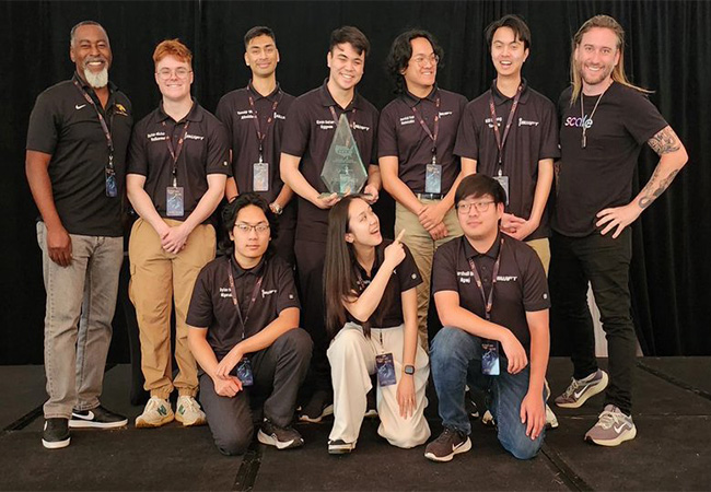 Curtis and Team at CCSD Finals2024