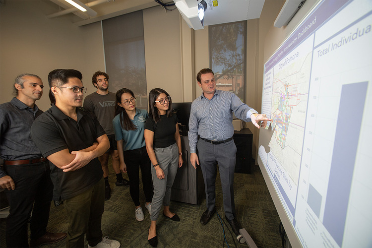 Prof. Orlando with Students