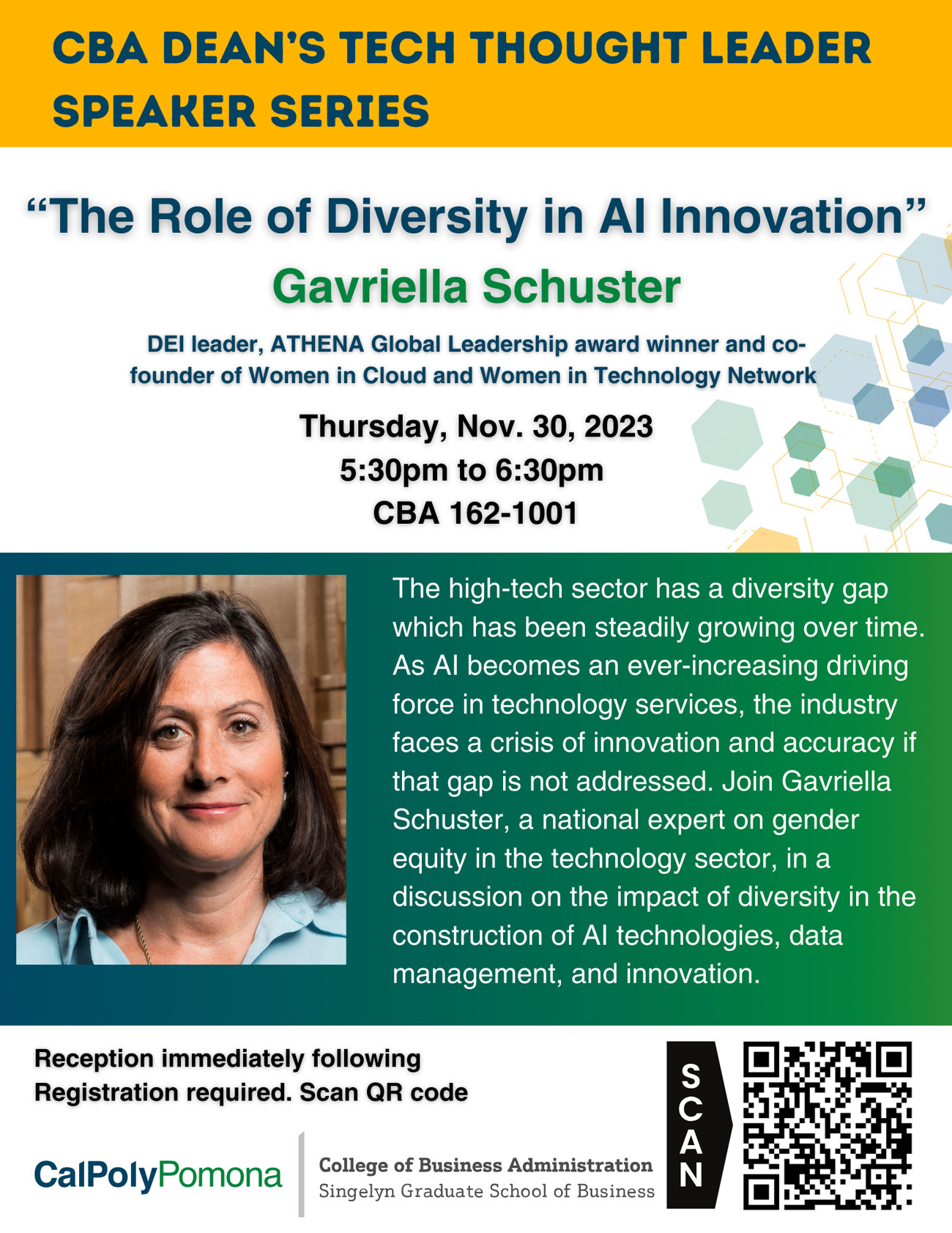 College welcomes Gavriella Schuster