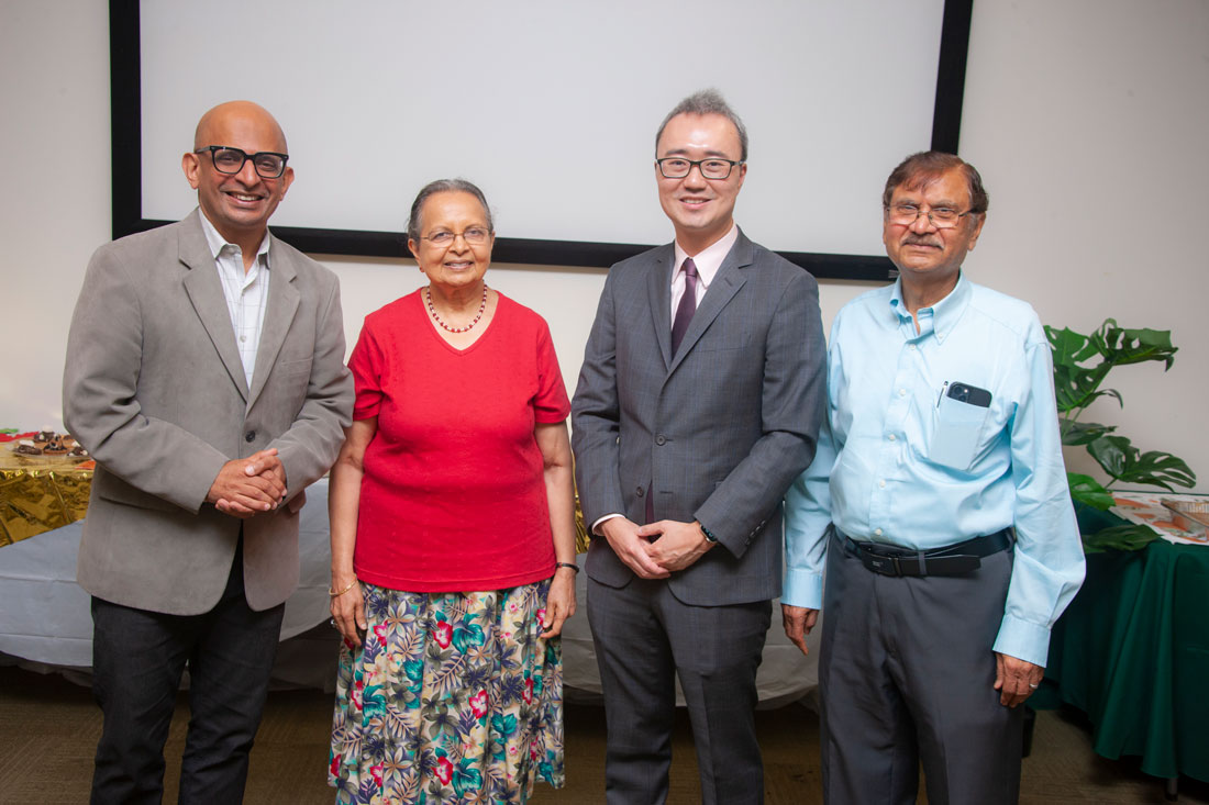 Sangho Lee with Dean Krishnamurthia and Sethias