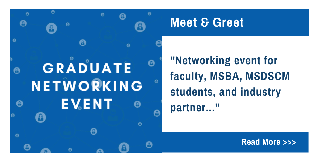graduate networking event