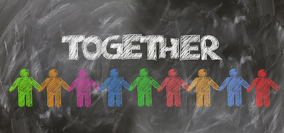 together banner