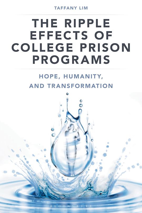 Taffany Lim's book cover for "The Ripple Effects of College Prison Programs"