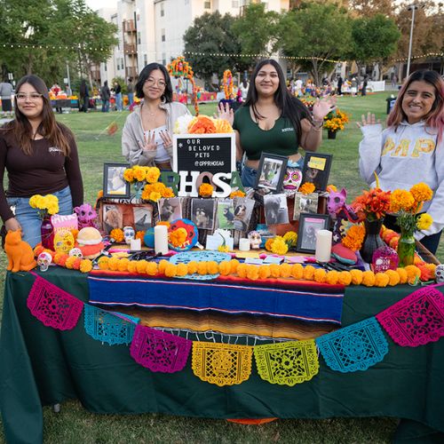 students dia de los muertos