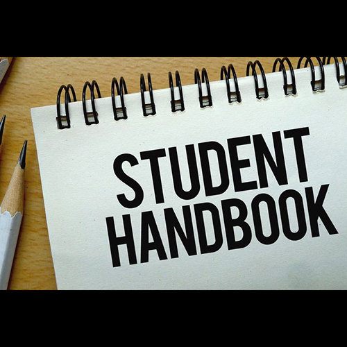 student handbook image