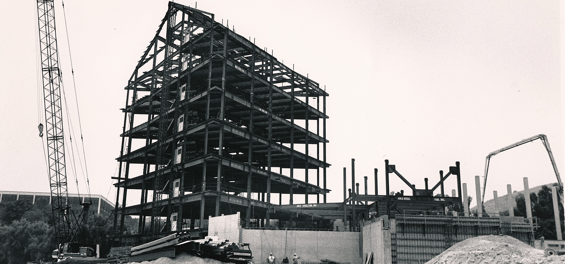 CLA under construction in 1991