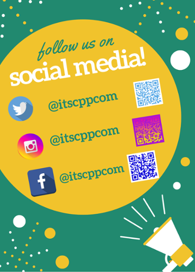 Follow us on social media!  Twitter @itscppcom.  Instagram @itscppcom. Facebook @itscppcom