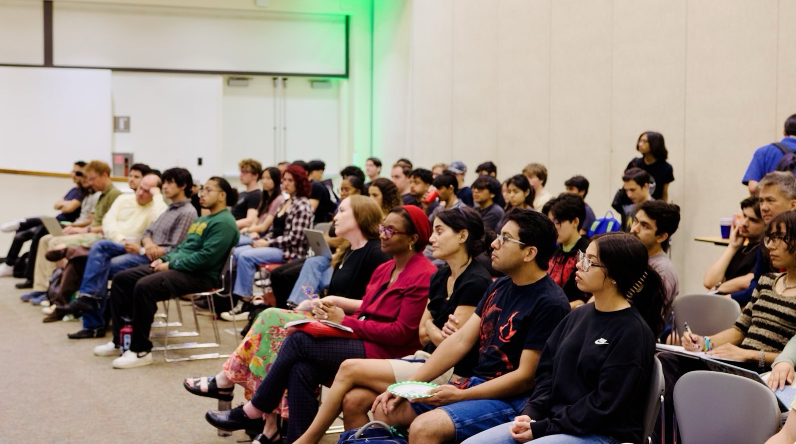 Image of students attending a seminar at The Democracy Institute