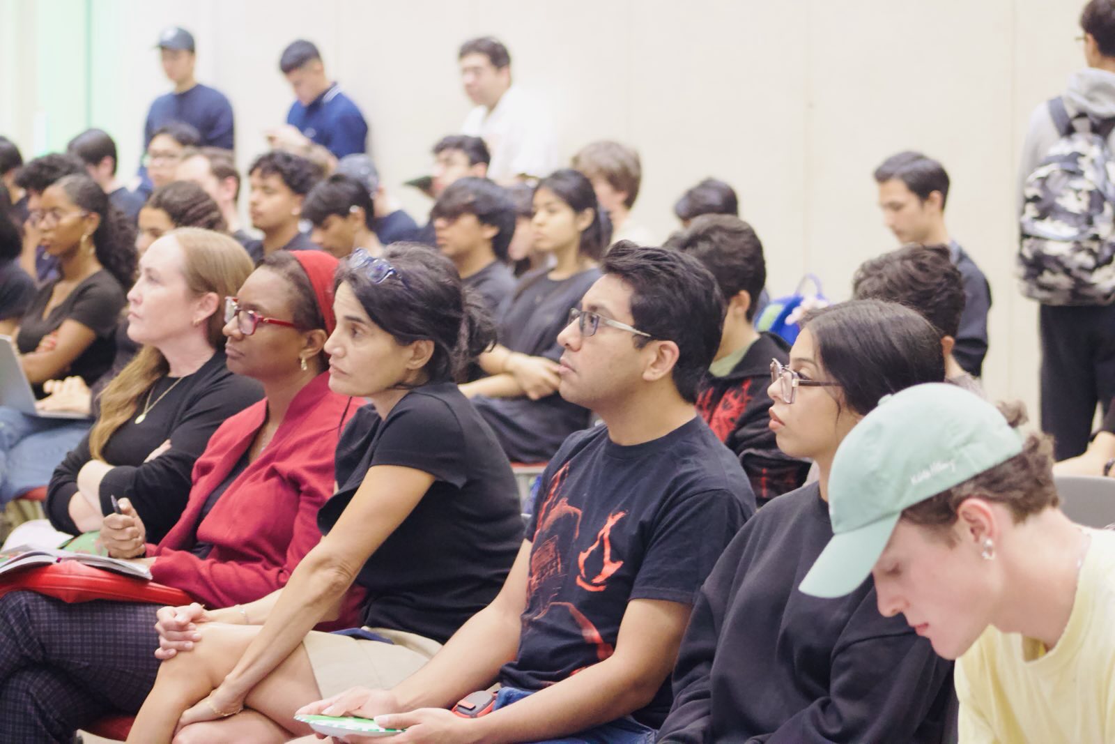 Image of students attending a seminar at The Democracy Institute