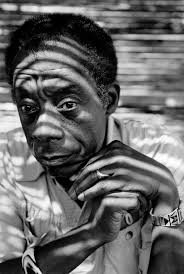 headshot of James Baldwin