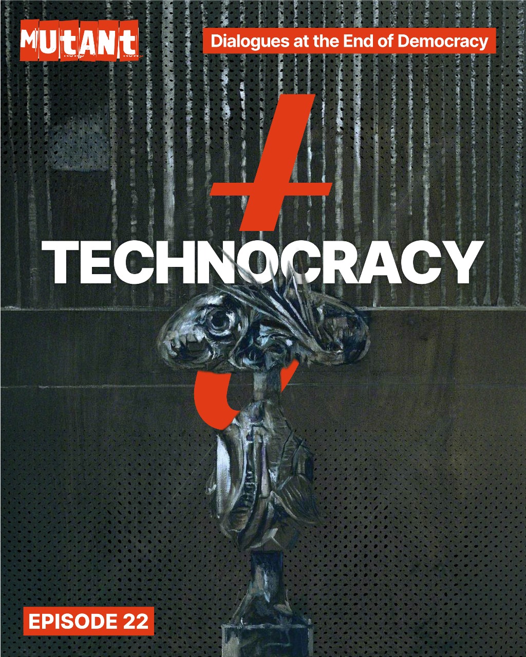 thumbnail image of episode poster with the word Technocracy on it
