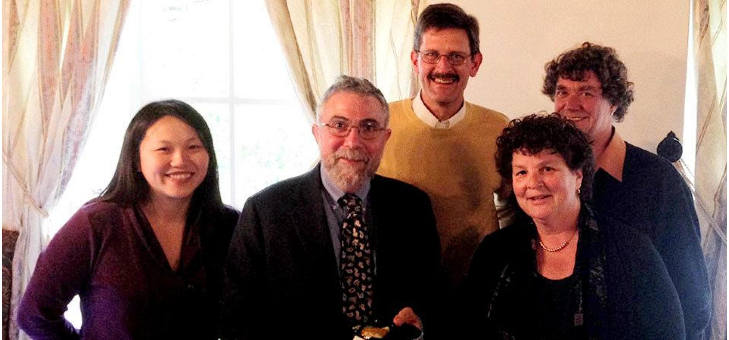 Krugman with students