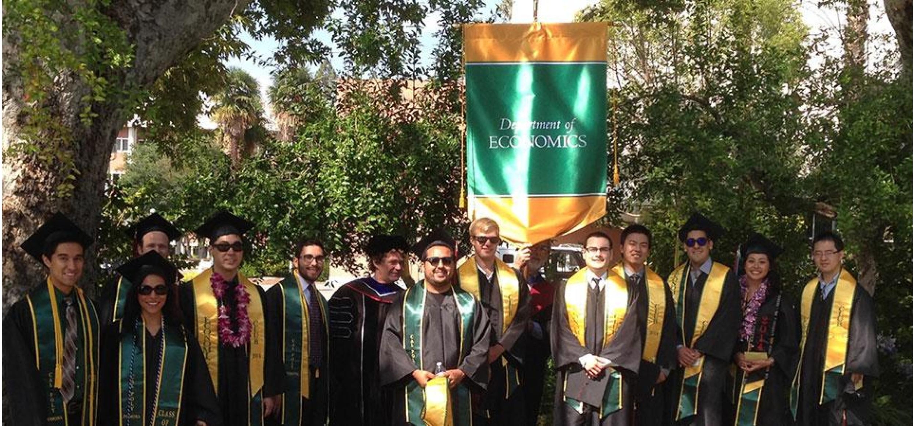 Students at graduation