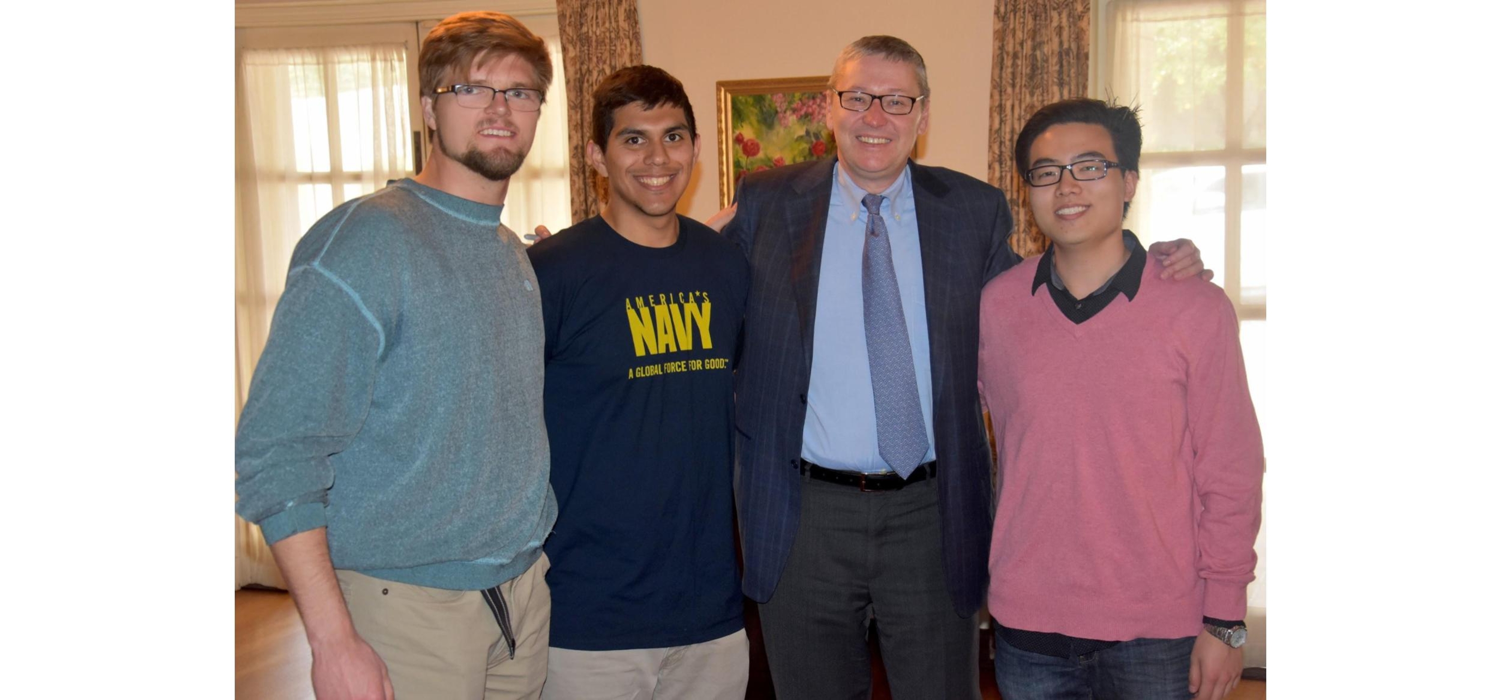 Faculty with Greg Mankiw