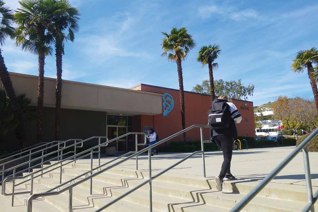 Entrance to CPP building 24, where EML is on the second floor