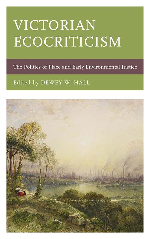 Book cover image: under the title and editor's name, there is a picture of an impressionist painting depicting two people sitting in nature in the foreground and a city skyline with factory smoke billowing in the background