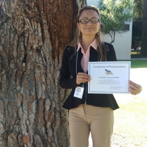 Spanish Major Violeta Villagomez at CSU Bakersfield