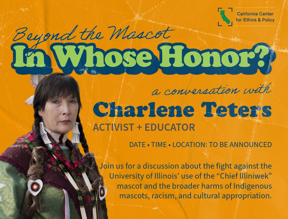 Beyond the Mascot: In Whose Honor? with Charlene Teters