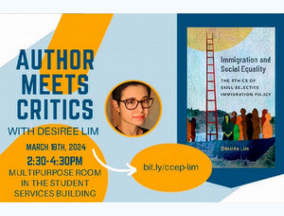 Désirée Lim, Immigration and Social Equality