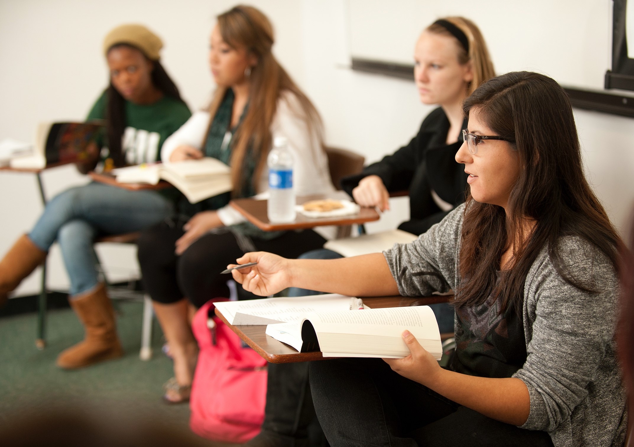 students in classroom