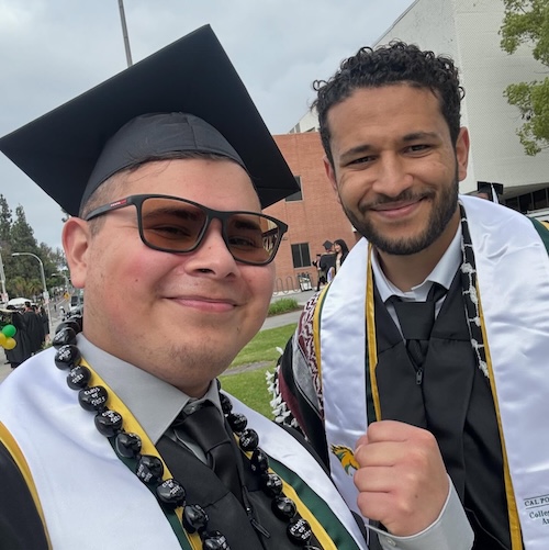 Two CPP History students (class of 2025)