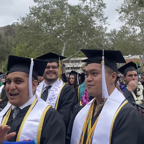 CPP History Students at 2025 Commencement