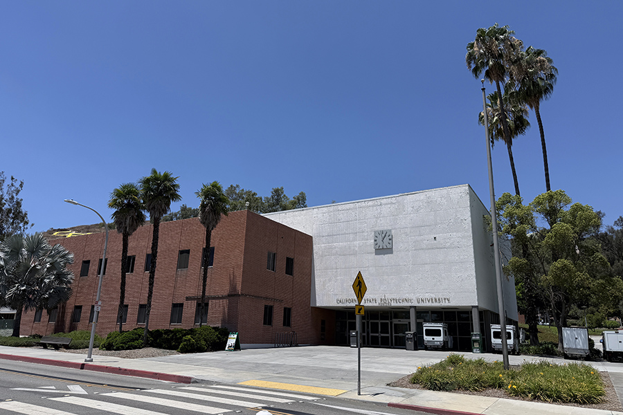 front of building 1