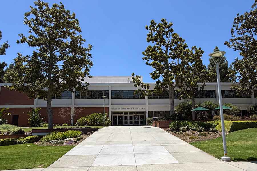 front of building 5