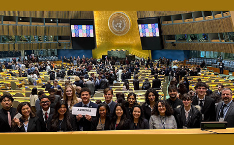 our Model UN Team group pic 