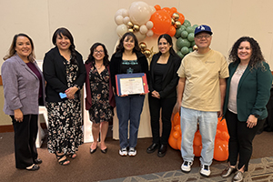 Award Ceremony for Angulo 