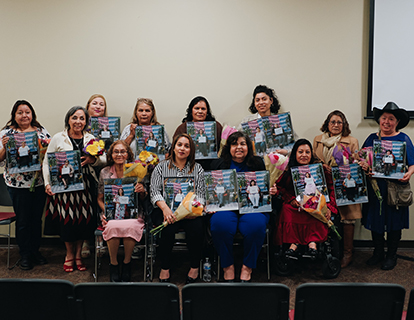 a group of ladies- Las Monarcas of Pomona