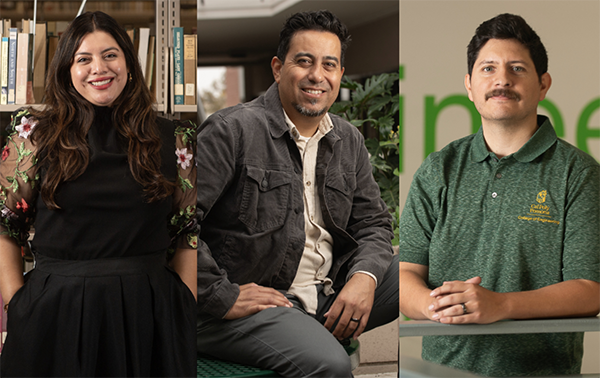 Headshot for 3 faculty