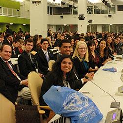 Model U.N. Team Wins Outstanding Delegation Award