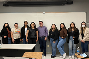 Group of students standing