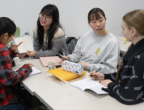 English as a second language group