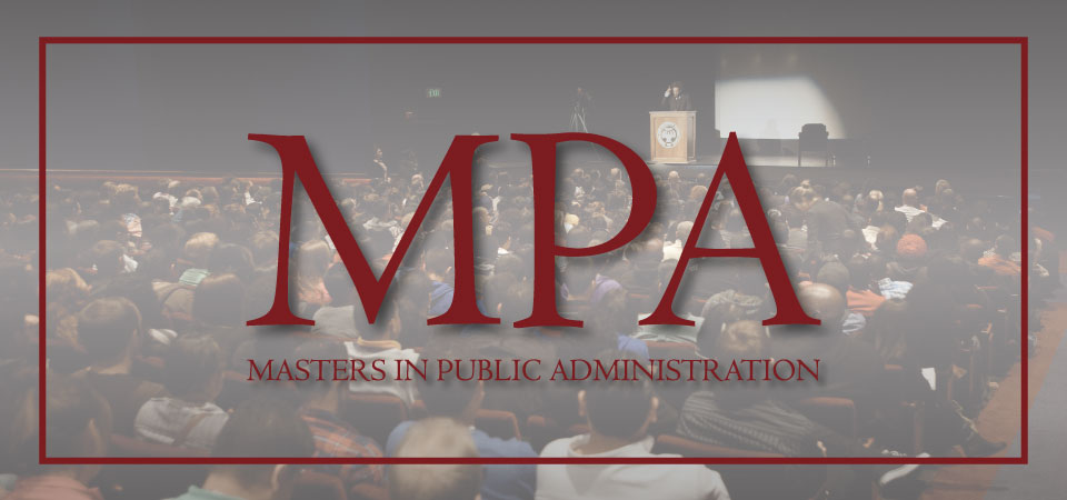 Masters in Public Administration