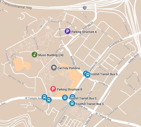 Skyline College Campus Map