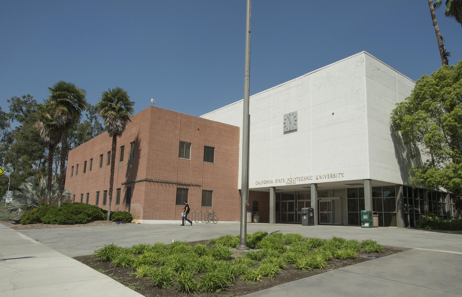 Front of campus building 1 exterior