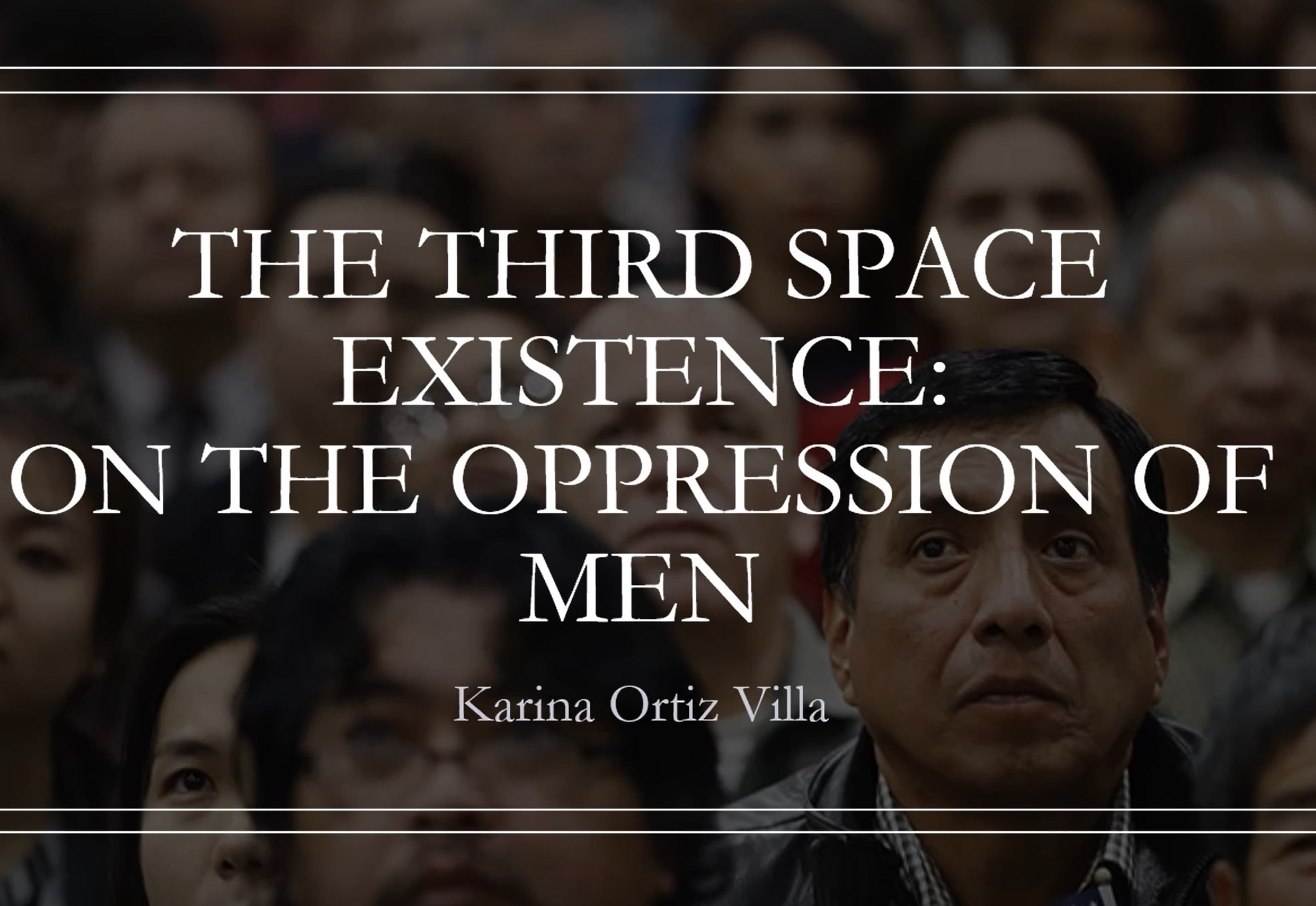 First slide of Karina Ortiz's presentation