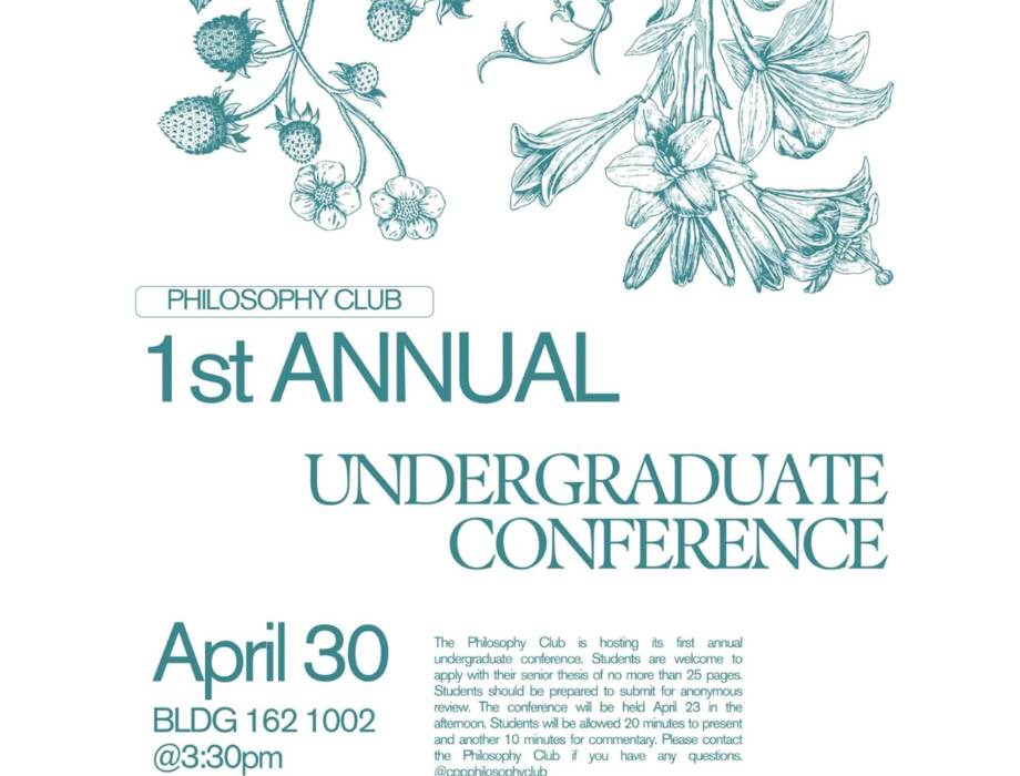 First Philosophy Thesis Conference