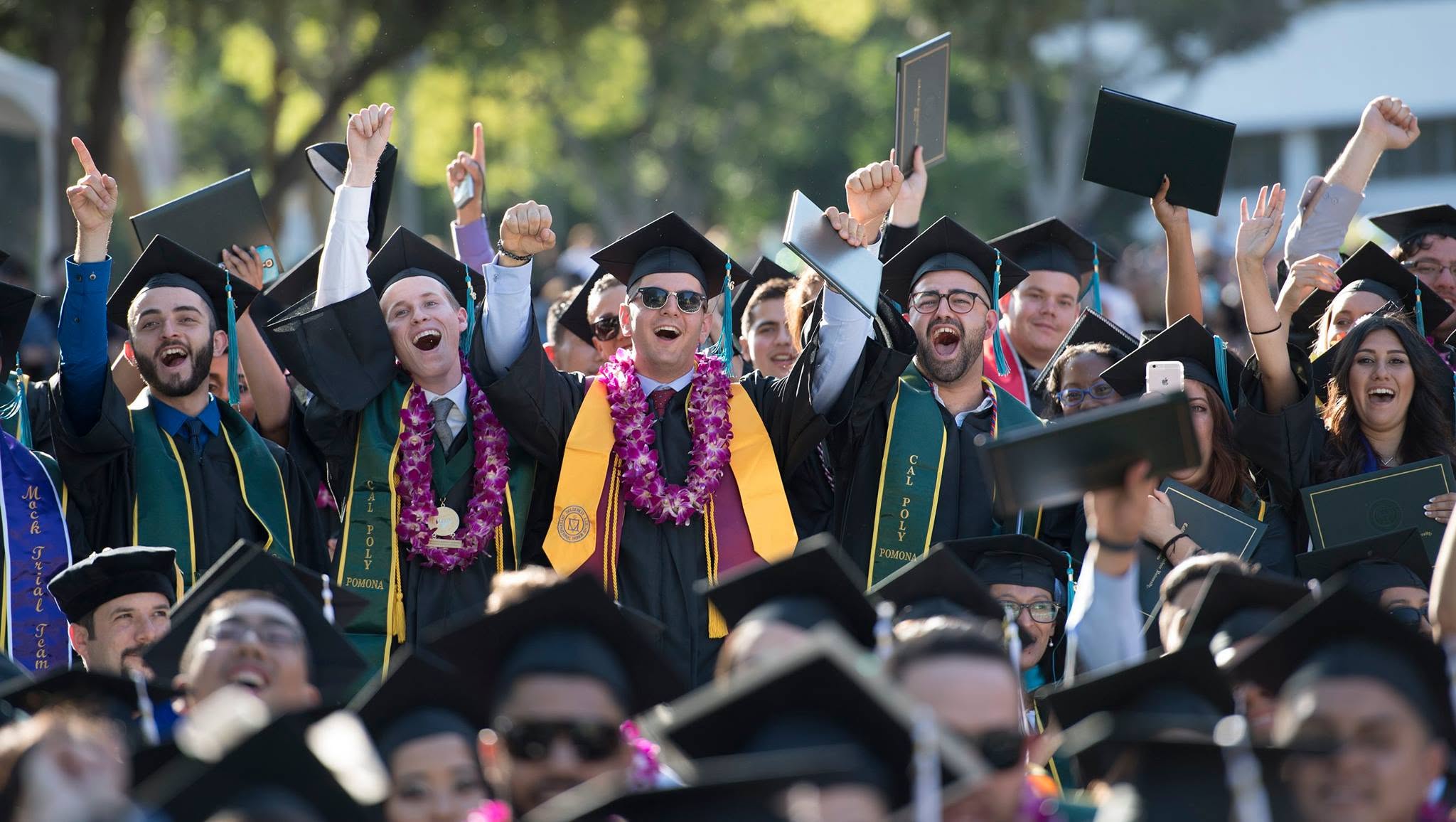 Political Science Students Graduating