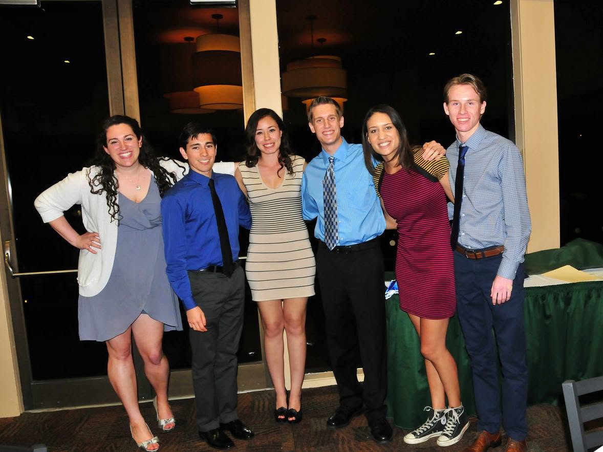 Students in the Political Science Club