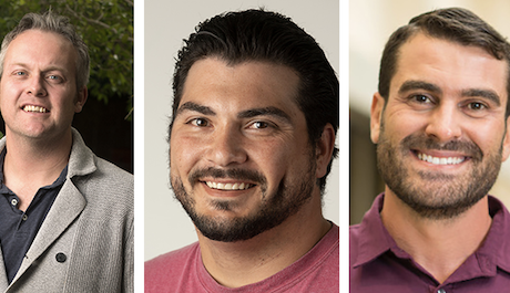 Cuellar and Scauso earn tenure. Nyenhuis becomes full professor