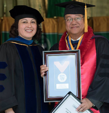 Image of Provost and Dr. Jeffrey Mio