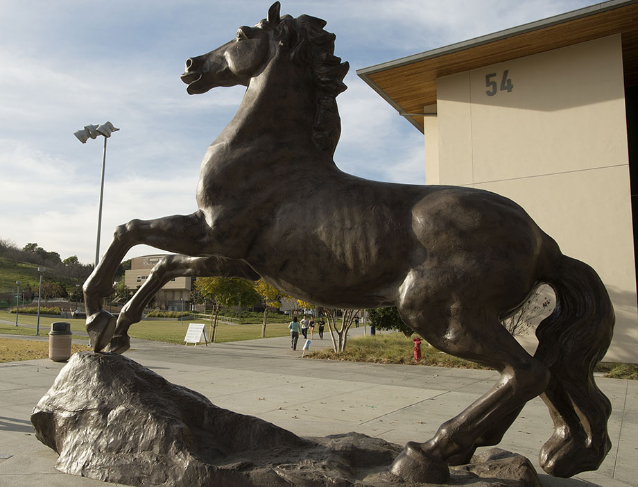 Bronco Statue