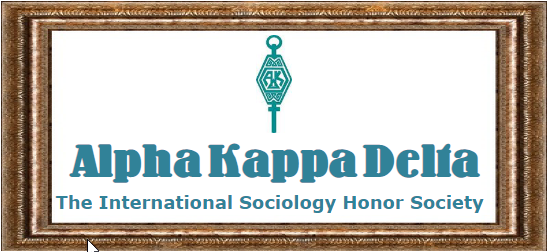 Alpha Kappa Delta - Sociology Honor Society logo