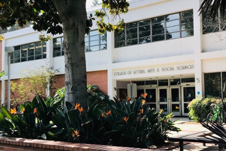 Front facade of CLASS Building 5.